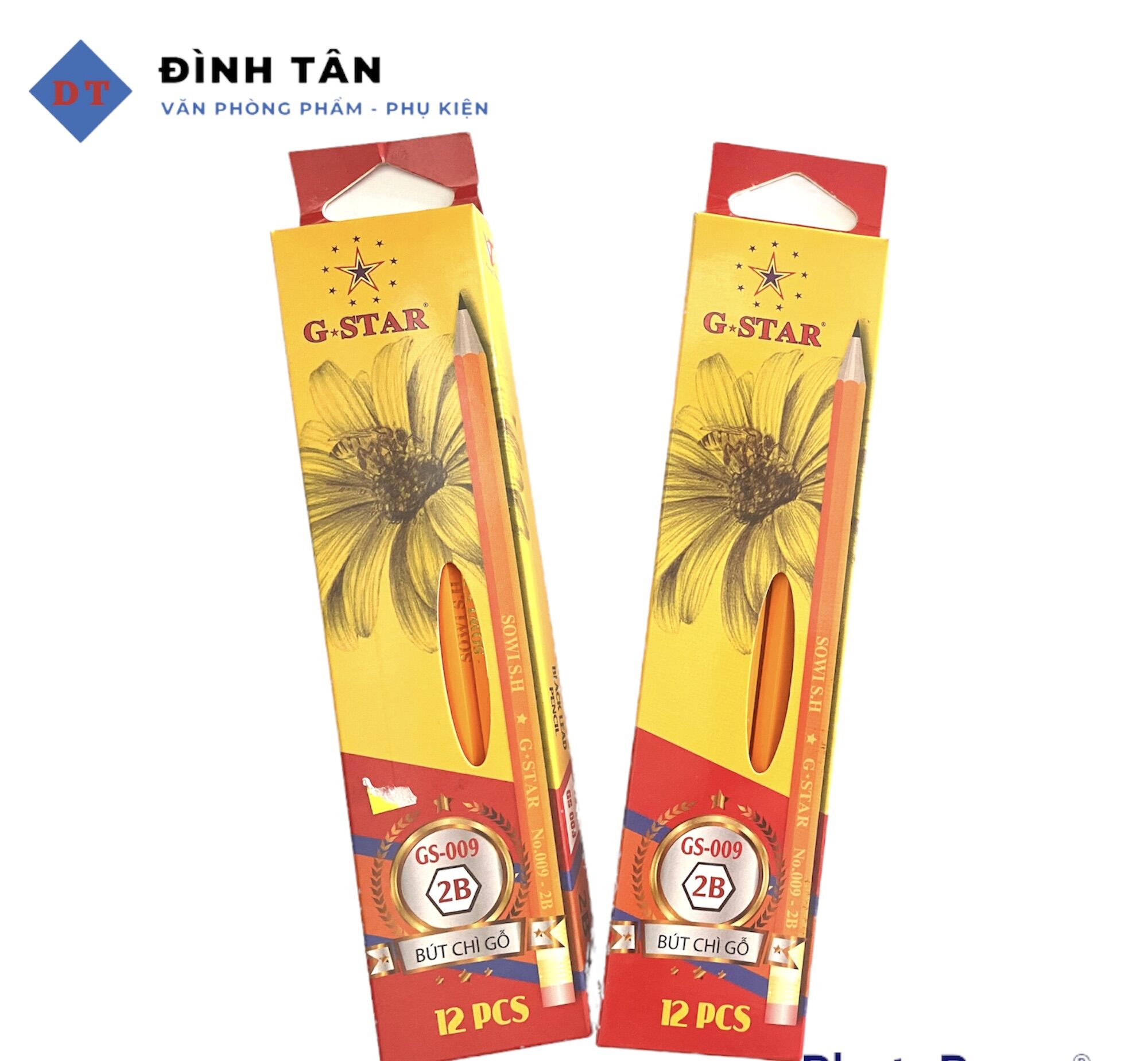 Bút Chì Gỗ 2B G-Star