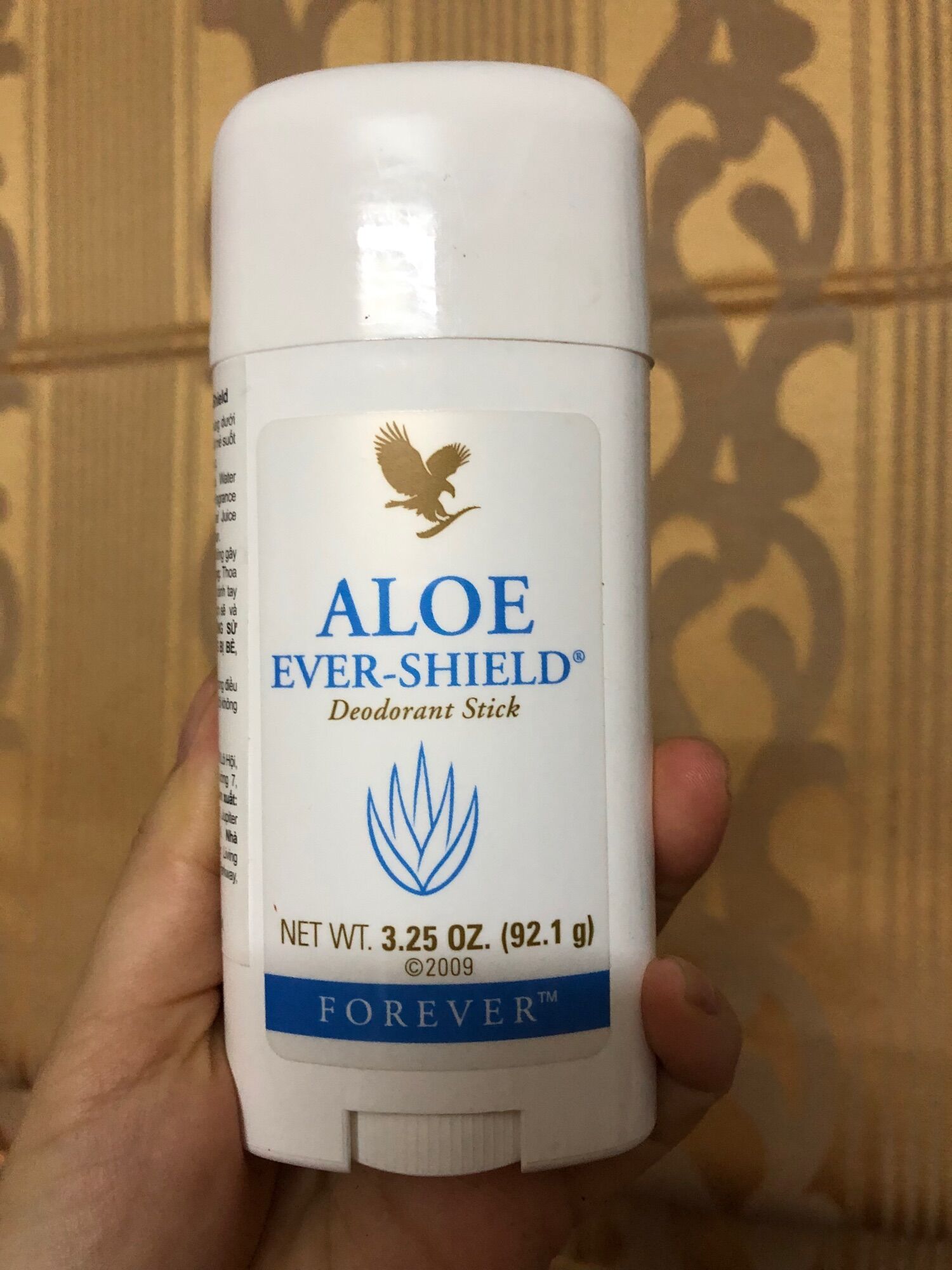 Sáp lăn khử mùi lô hội aloe ever shield 067flp 9,21g, giảm mồ hôi, khử mùi hiệu quả, chống vàng ố