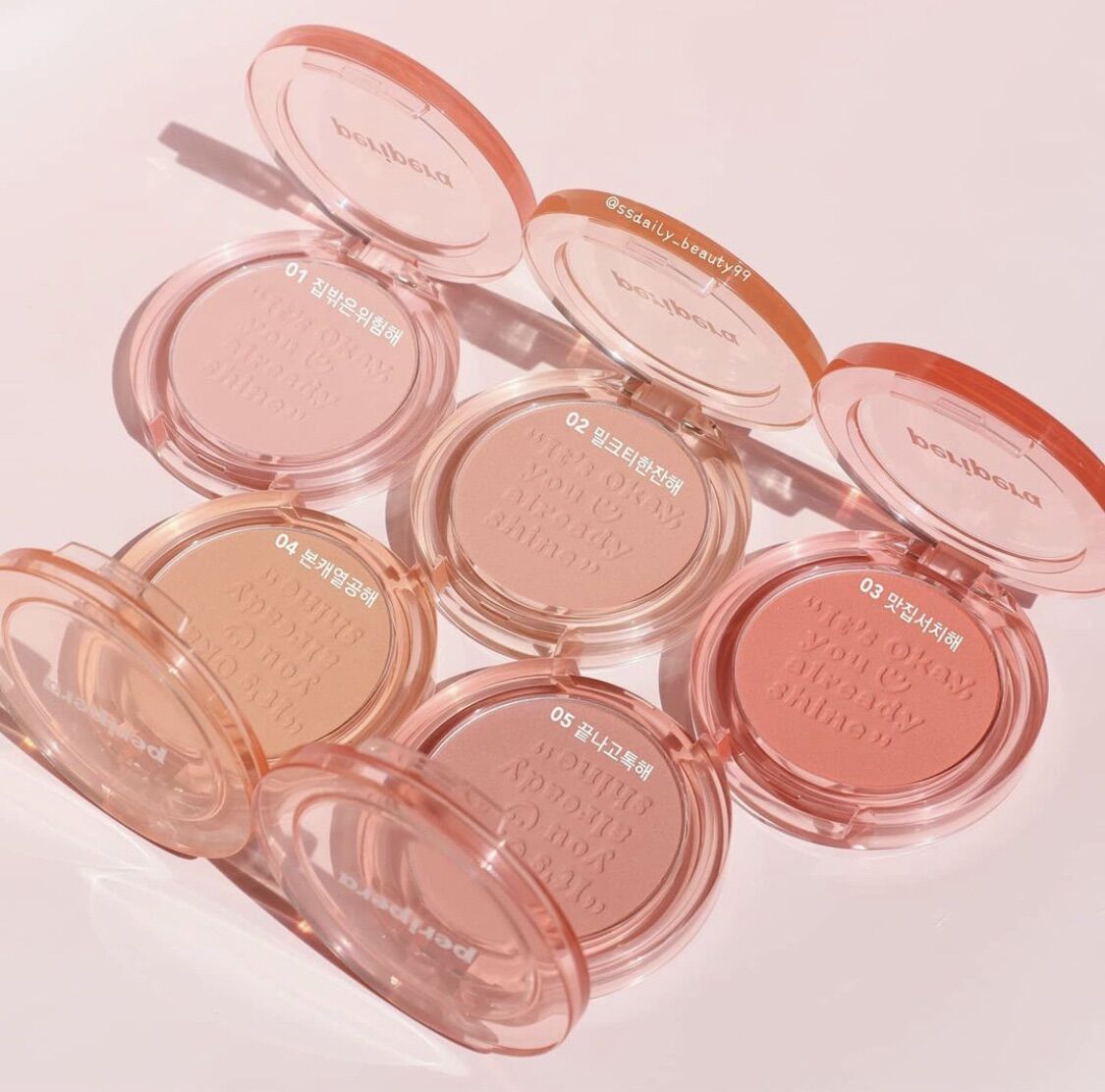 Phấn má hồng Peripera Pure Blushed Sunshine Cheek