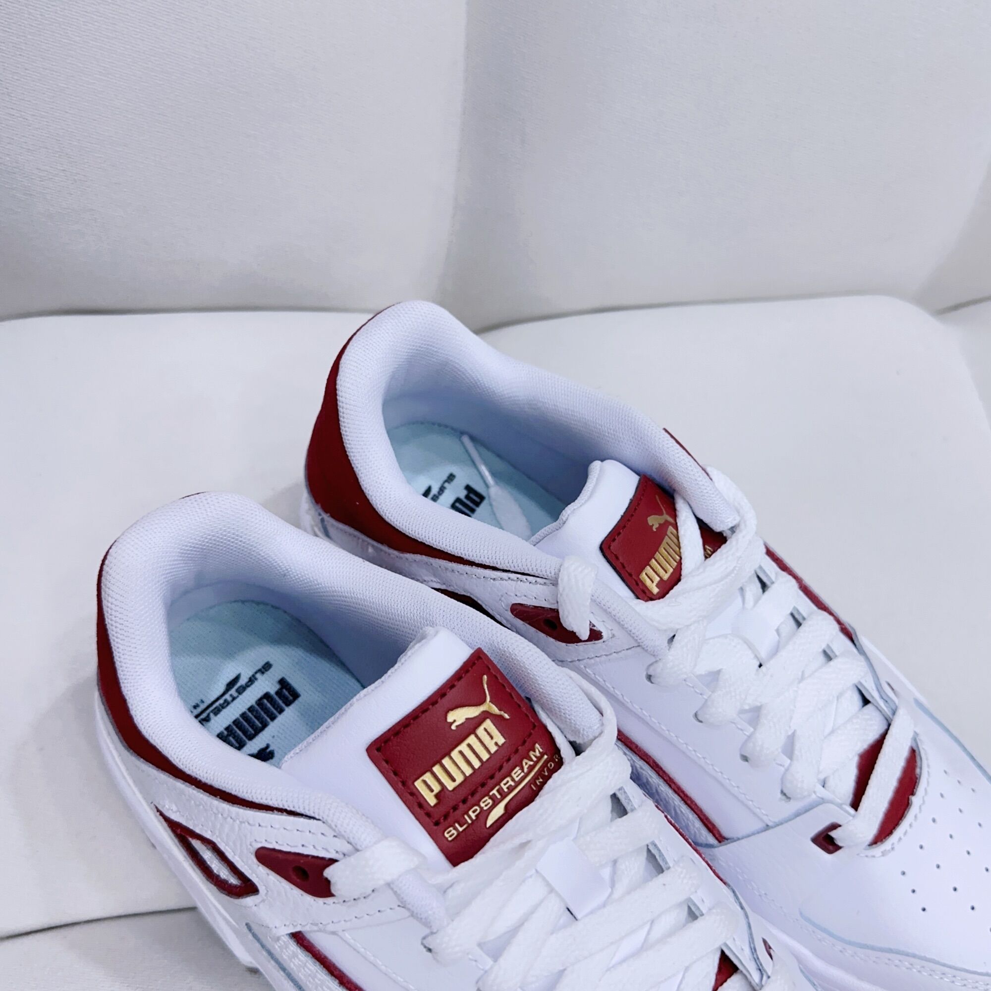 [Chính Hãng] Giày Puma Slipstream White/Red