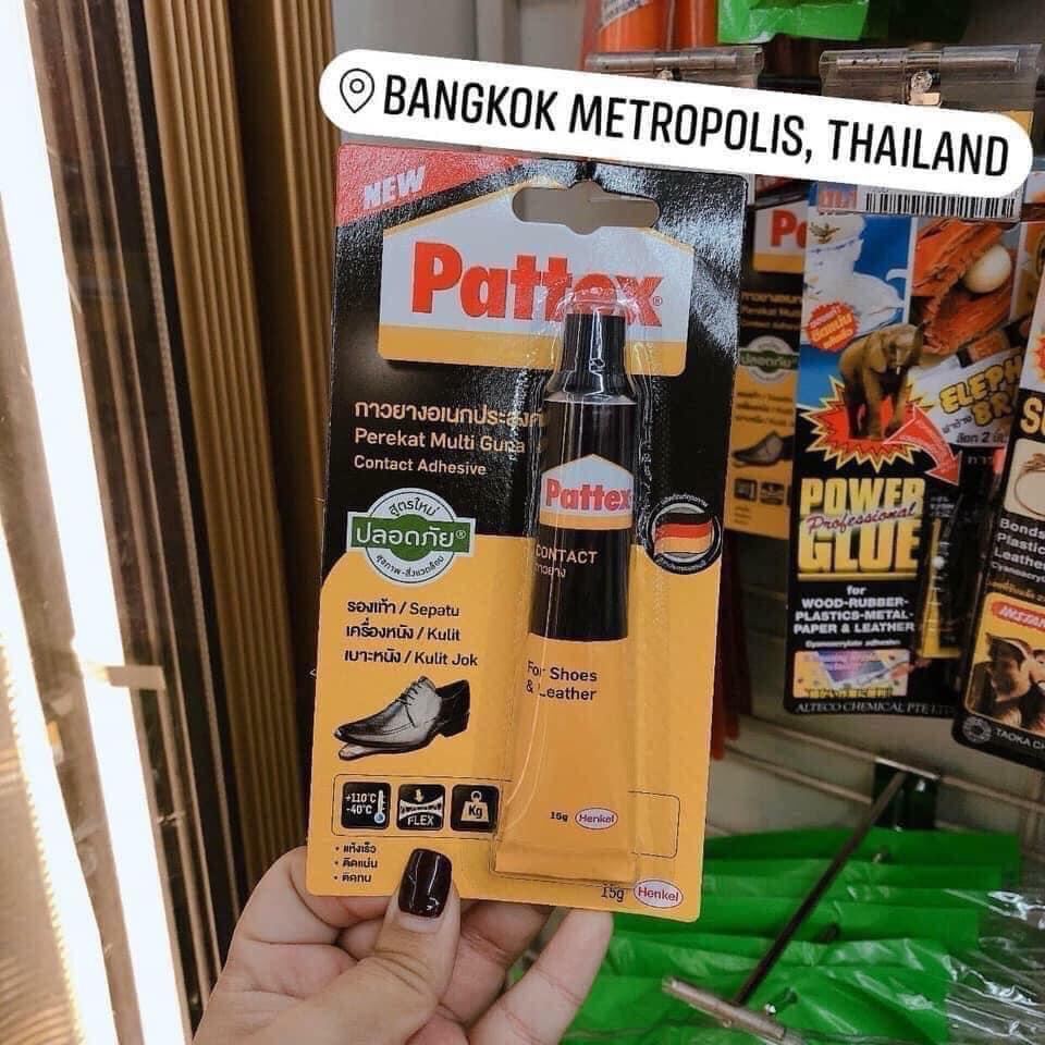 Keo dán giày pattex thái lan tuýp 15gr