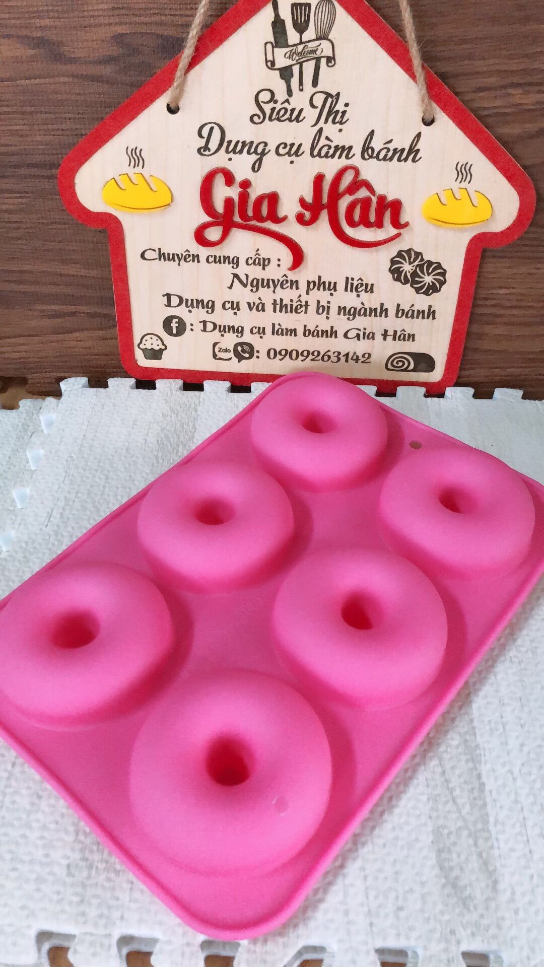Khuôn silicon hình donut