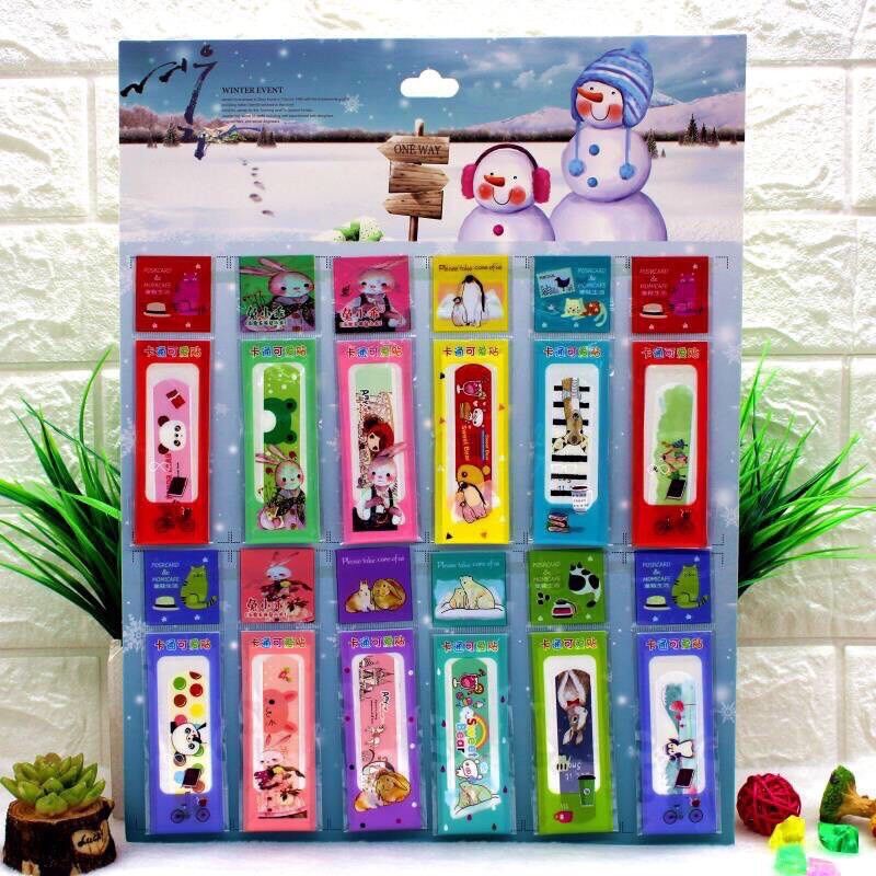 Băng keo cá nhân (vỉ 60 cái, 12 tép mỗi tép 5cái)