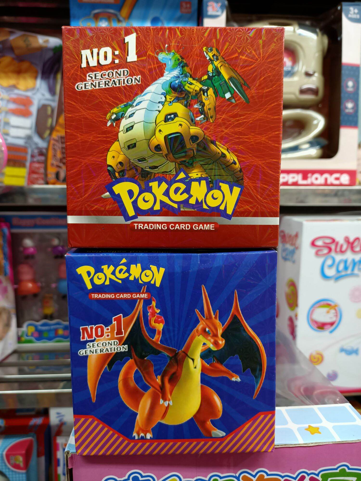 Hộp đồ chơi Thẻ bài Pokemon