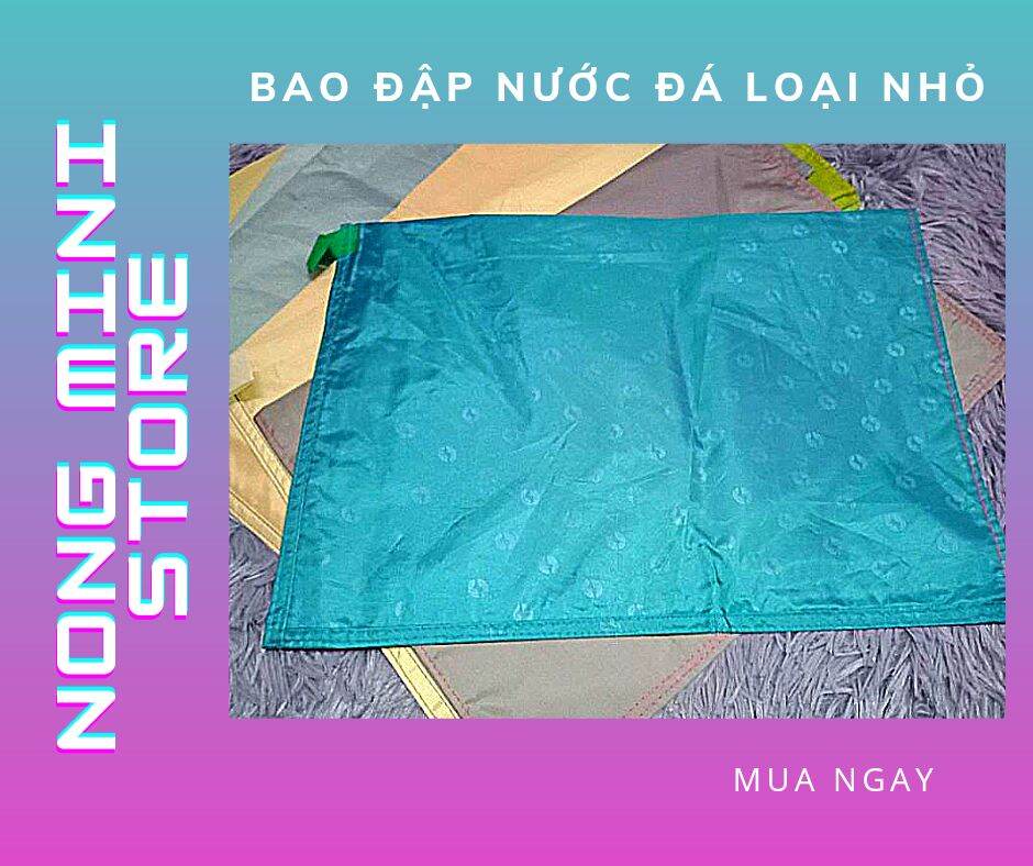 Bao - Túi Đập Nước Đá Siêu Mịn (Size Nhỏ)