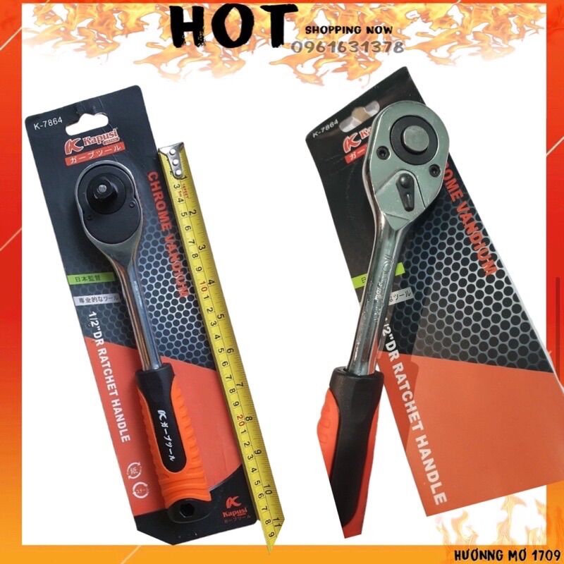 Cần siết tự động Kapusi Nhật Bản hai chiều 1/2″