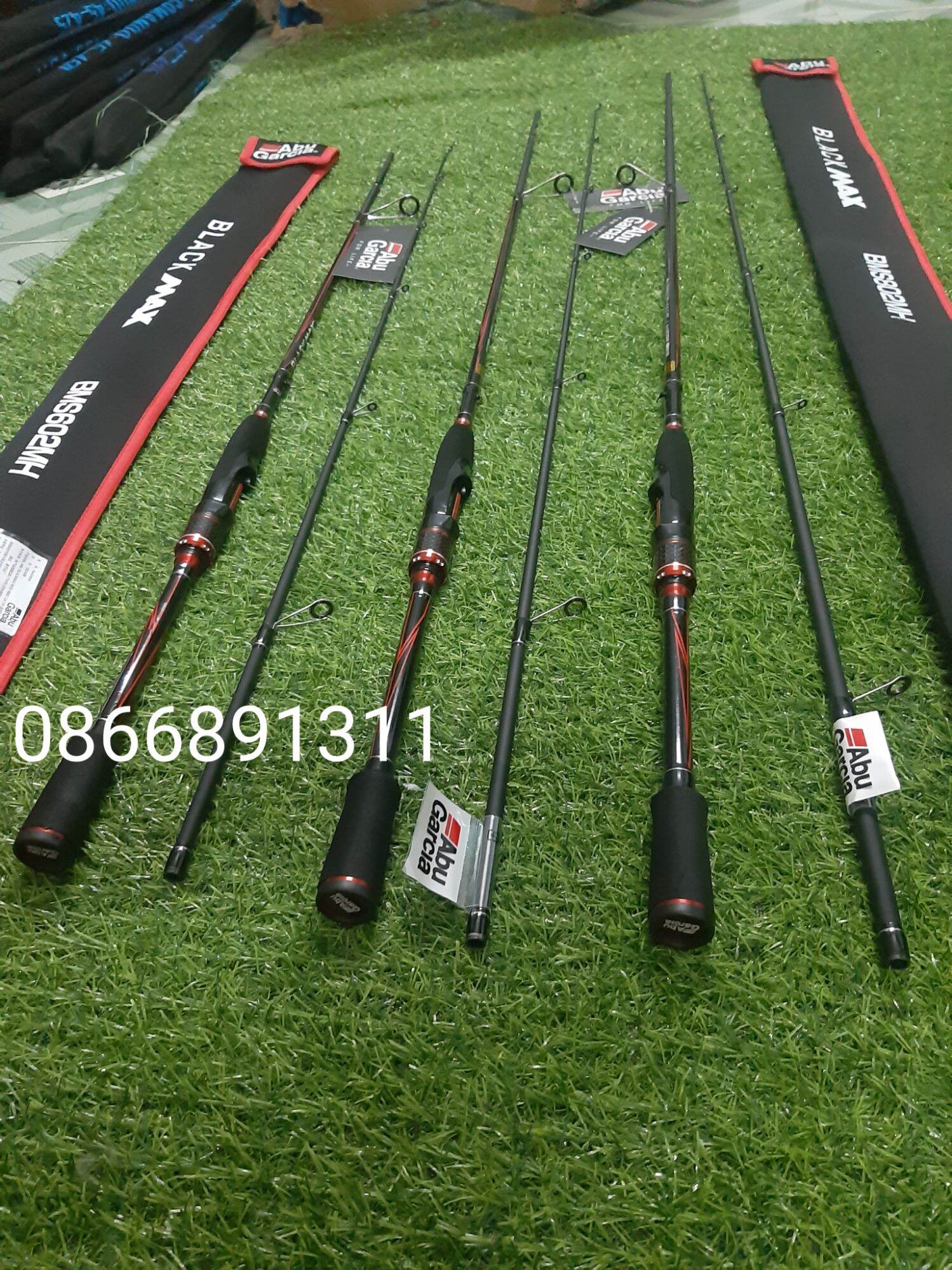 [ Chính Hãng] Cần Câu Lure Đứng Abu Black Max,Chất Liệu Carbon Cao