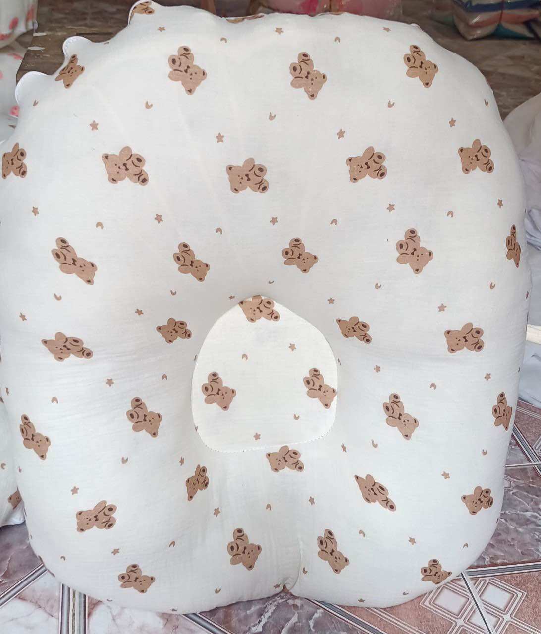 (Freeship) GỐI CHỐNG TRÀO NGƯỢC COTTON LỤA ĐẸP CHO BÉ YÊU