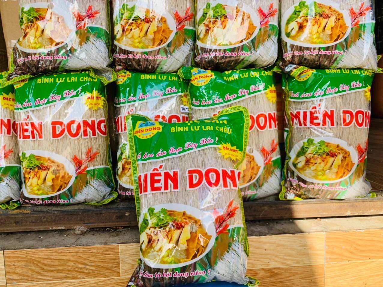 Miến Dong Bình Lư Tam Đường Lai Châu ( 100% Bột Củ Dong Riềng )