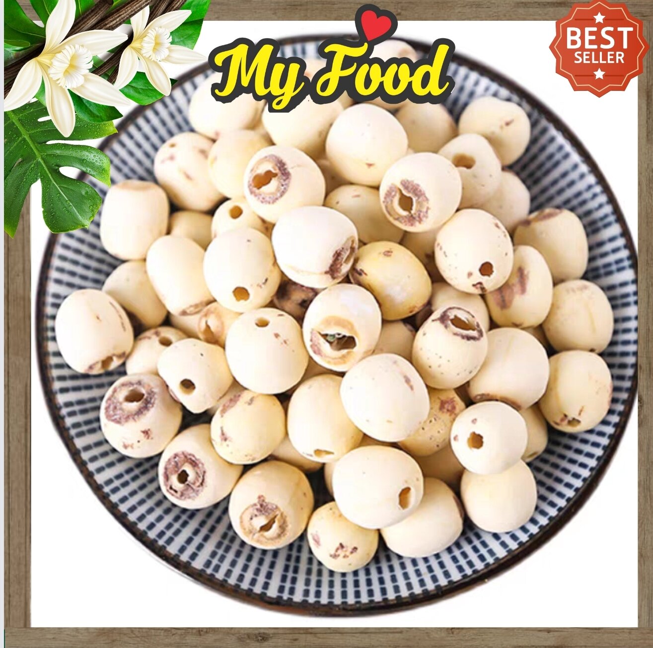1 kg of Delicious Grade 1 Lotus Seeds