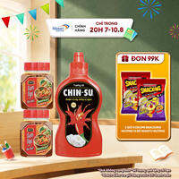 Combo 2 Kho Quẹt Nam Ngư Tôm Khô Cà Mau Tóp Mỡ Ba Chỉ 200gr + 1 Tương ớt CHIN-SU 2kg