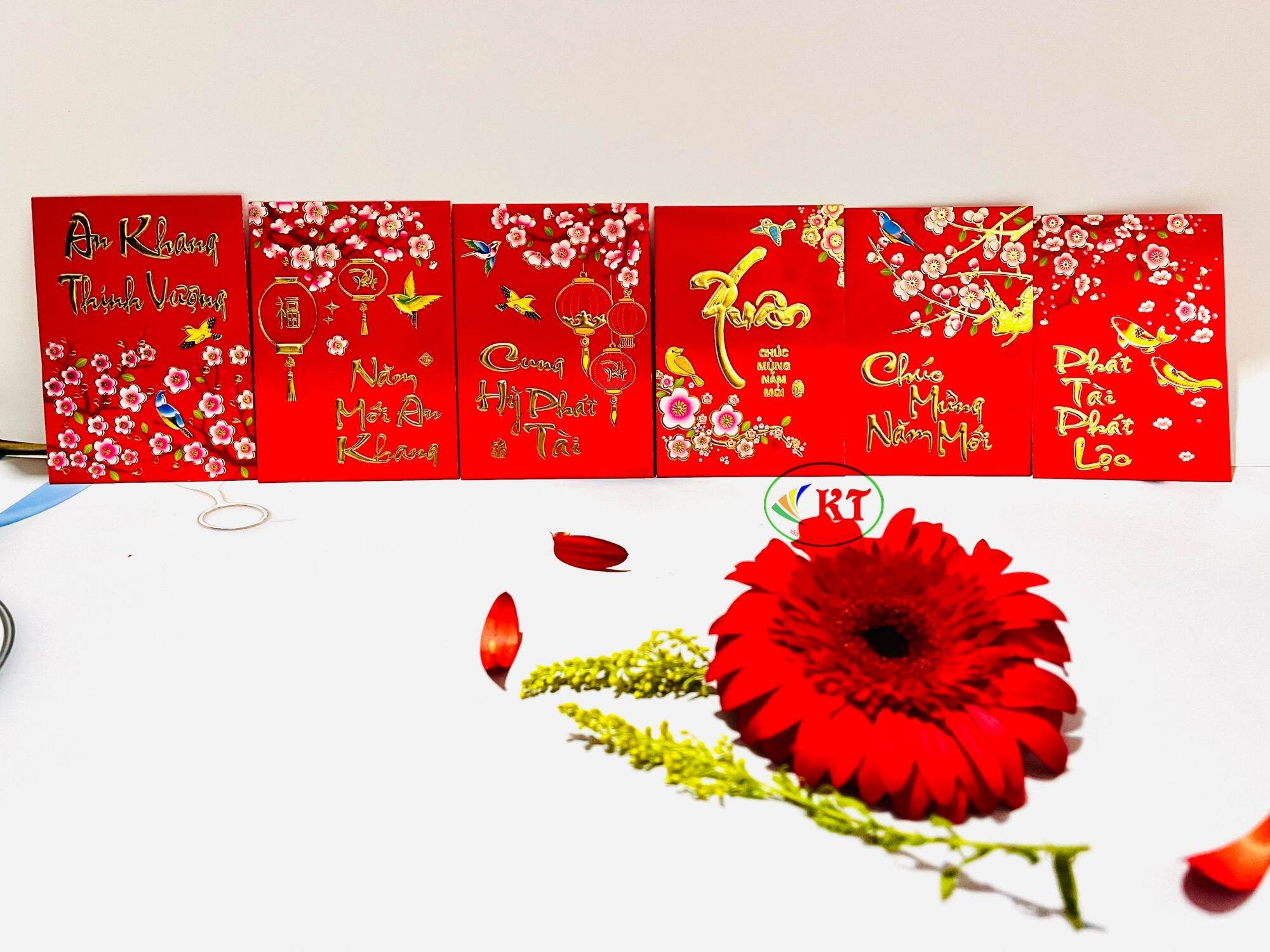 Combo 100 xấp bao lì xì trung giá sỉ đủ mẫu