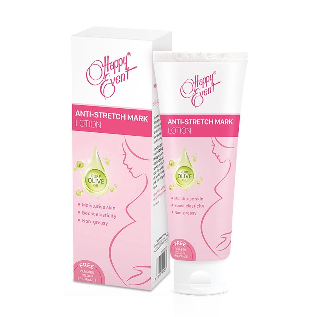 Sữa ngăn ngừa rạn da - Happy Event Anti-Stretch Mark Lotion