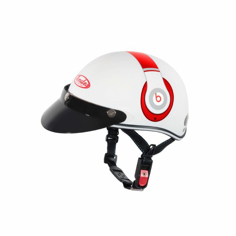 Nón bảo hiểm andes haly 3S lót tháo giặt,chính hãng an toàn chăc chắn