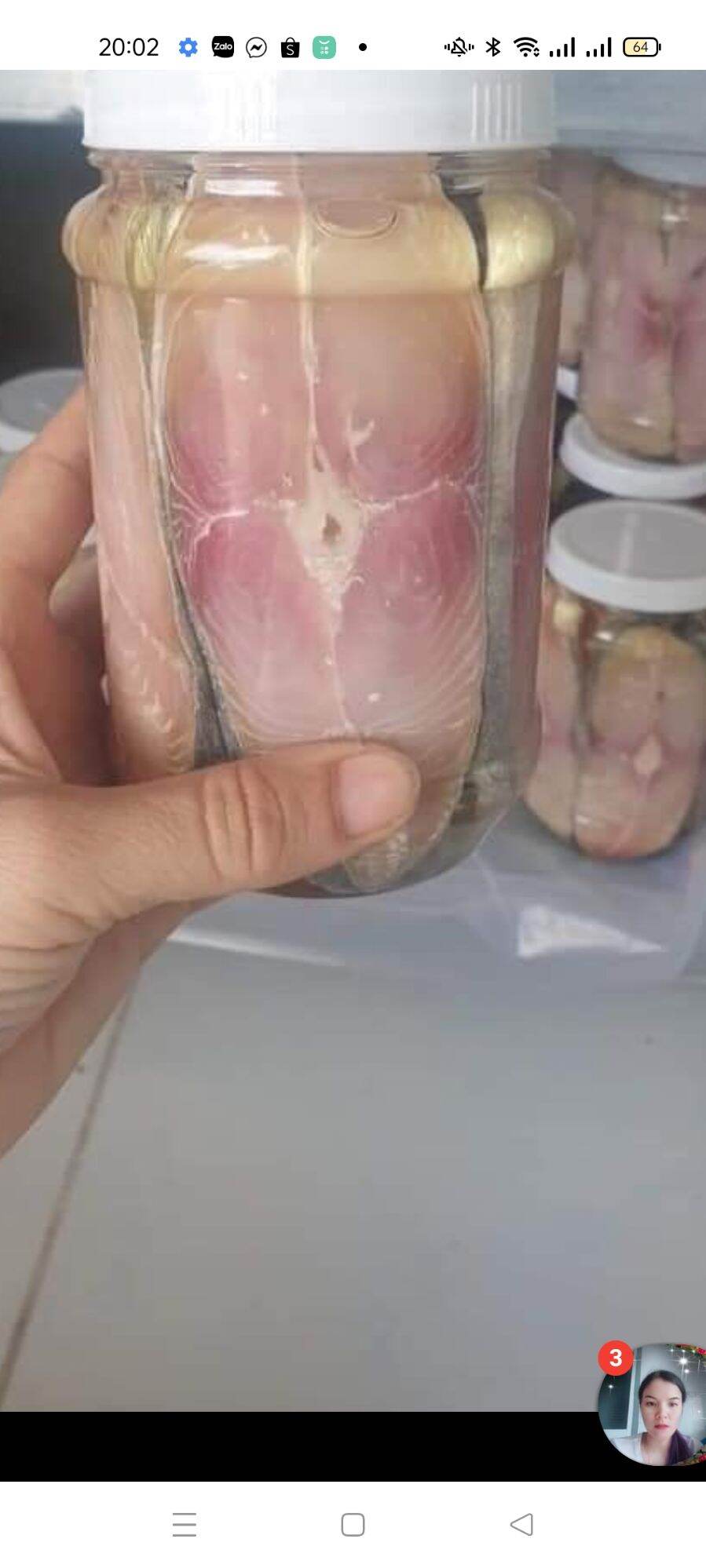 500g mắm cá thu ngâm dầu