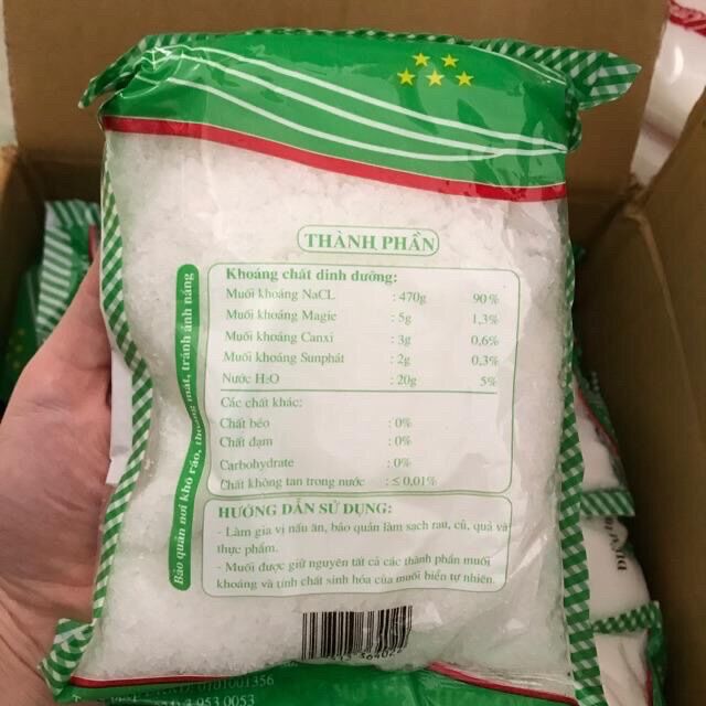 Muối sạch TB - muối tinh 500g