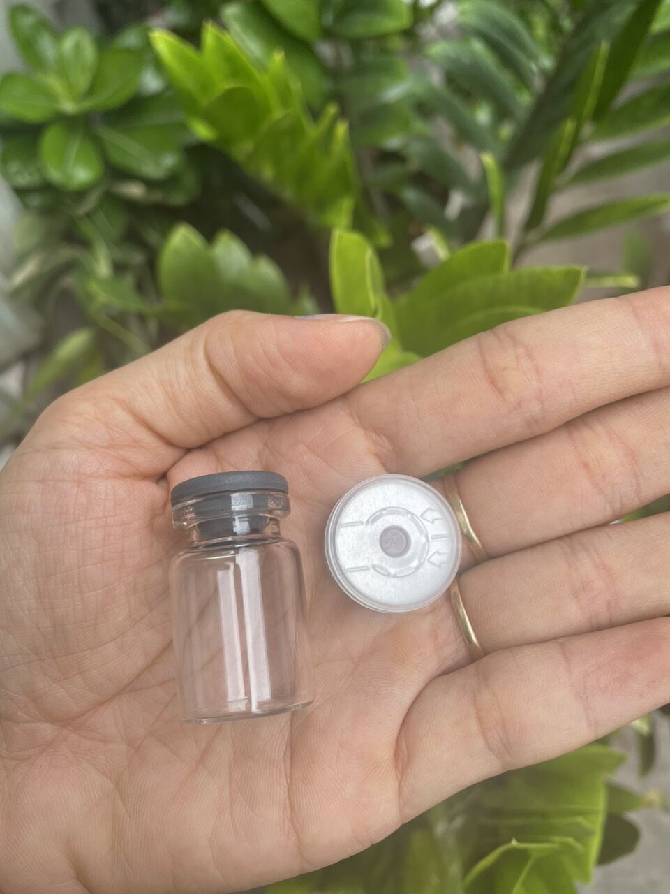 Combo 20 lọ vacxin 5ml có nắp cao su nắp nhôm