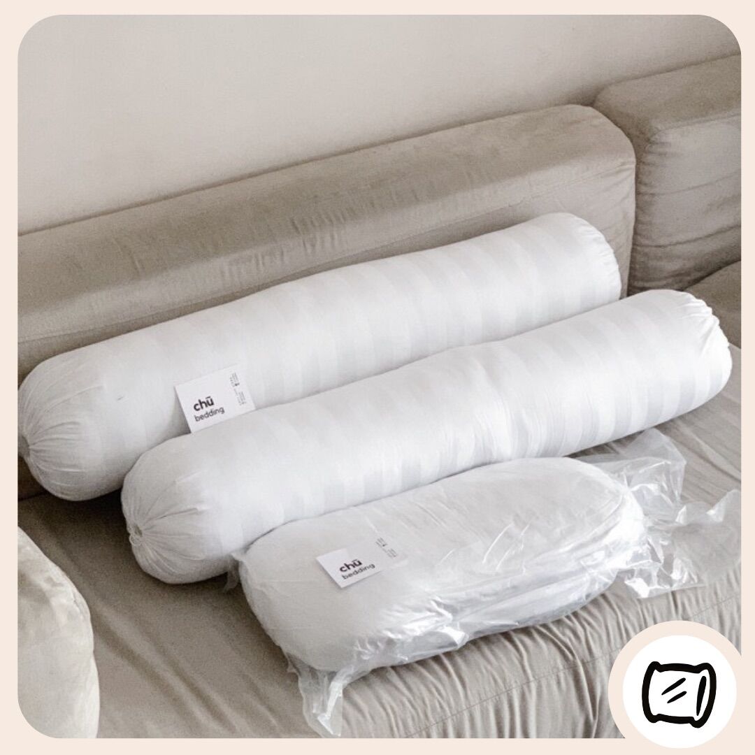 Ruột gối ôm: size 35x110 - chù bedding