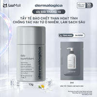 Tẩy da chết dermalogica daily superfoliant travel size 13g than hoạt tính chống tác hại từ ô nhiễm làm sạch sâu
