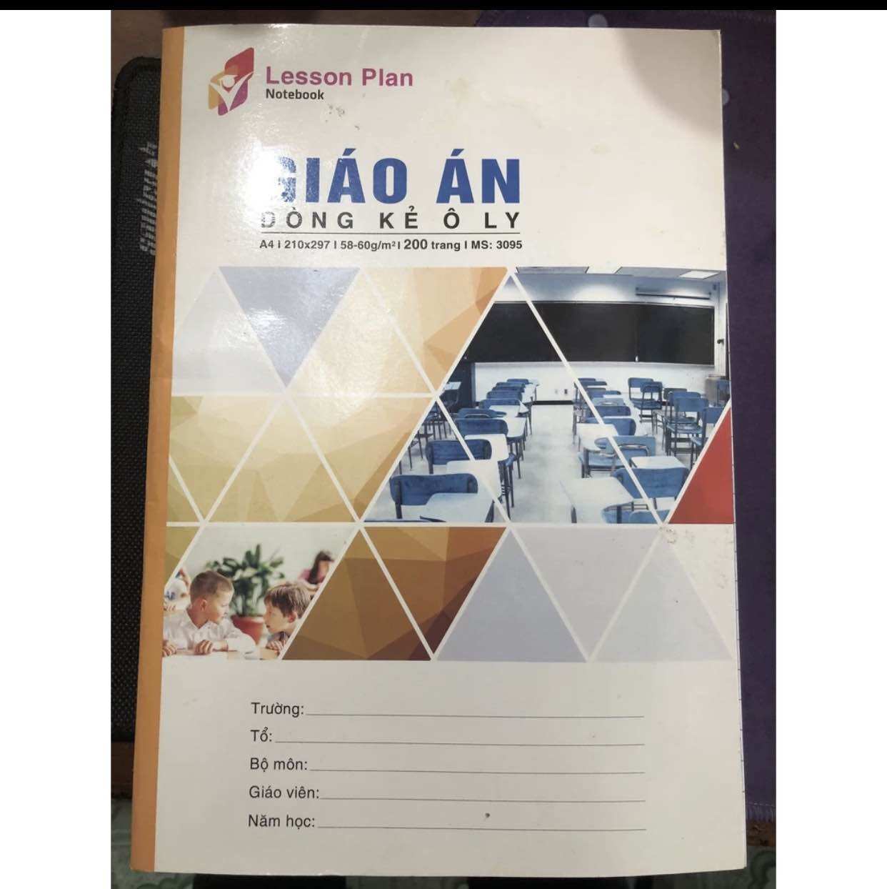 Sổ giáo án a4 200 trang hải tiến