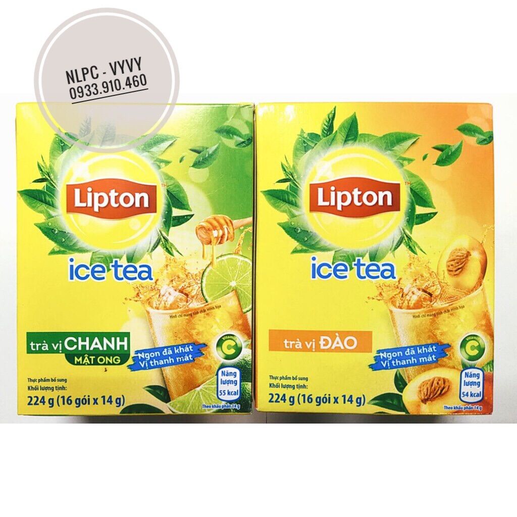 Trà Lipton ( Lipton 100 - Trà Đào - Trà Chanh )
