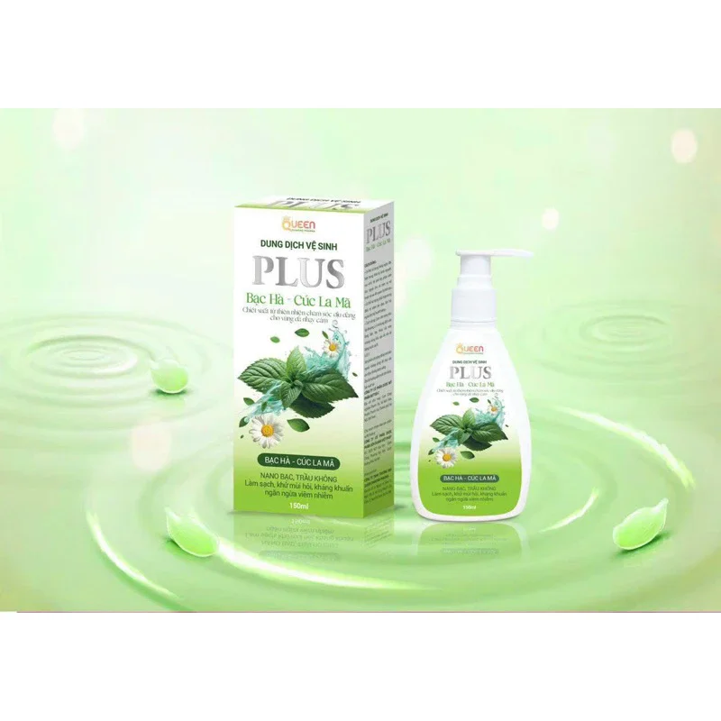 Dung dịch vệ sinh bạc hà hoa cúc la mã