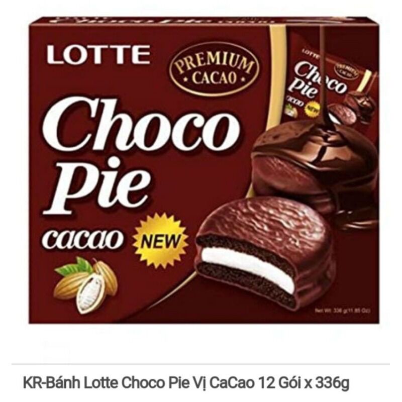 Bánh Lotte choco pie 336g