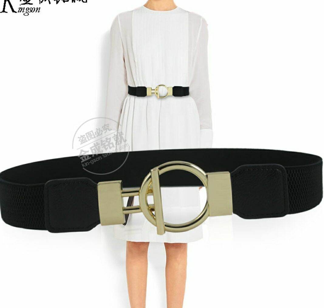 Thắt lưng dây nịt nữ đẹp mặc đầm váy thời trang Hàn Quốc bản vừa 4cm
