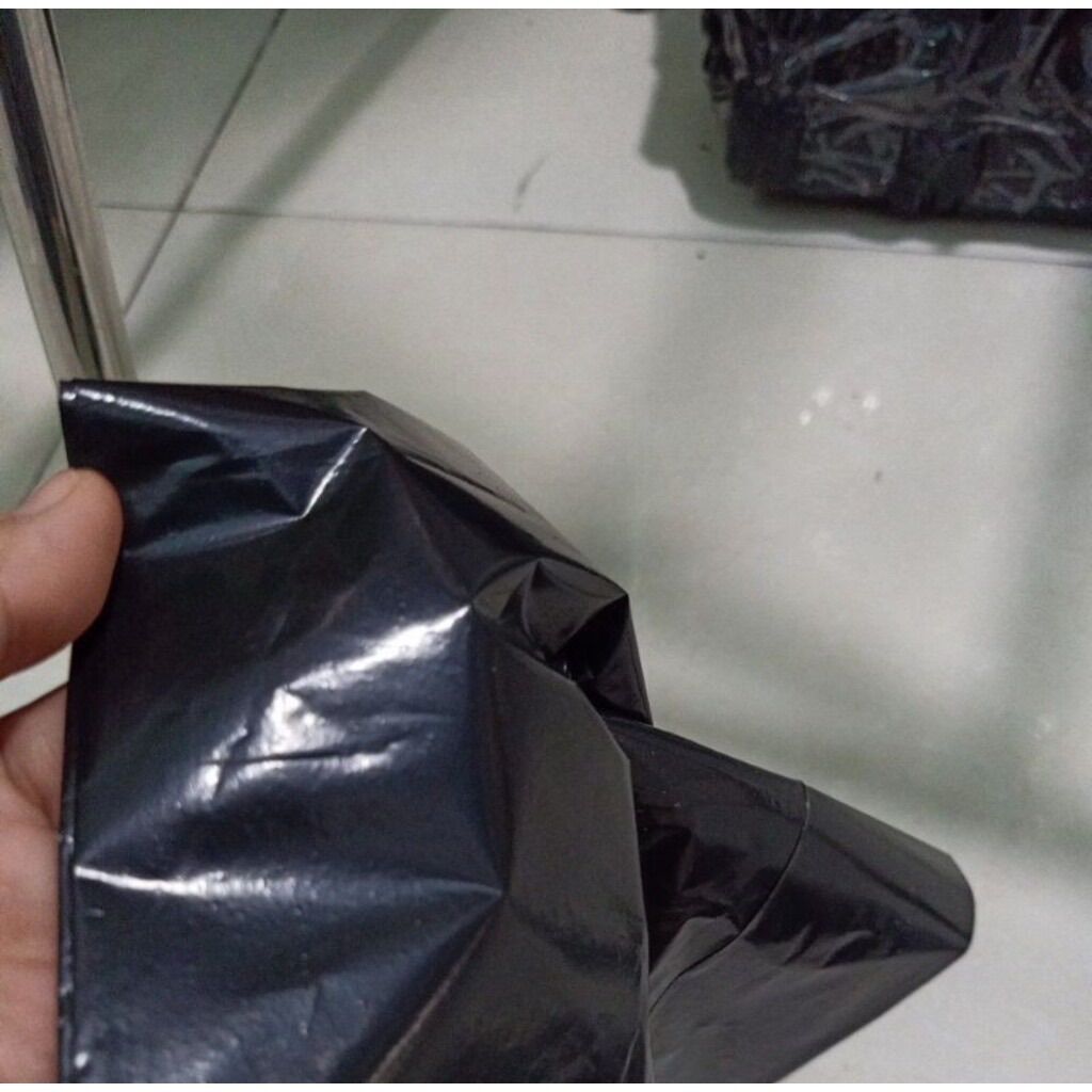 1Kg Túi PE đen bóng đẹp (gói hàng - đựng hàng)