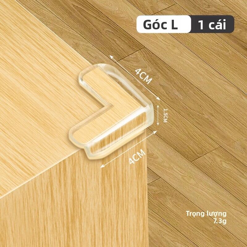 WEIAI | Bảo Vệ Góc Trong Suốt Từ Silicone cho Bàn và Giường