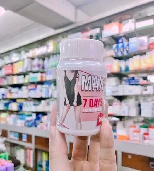 Viên Uống Giảm Mỡ Đùi/ Bụng Max7 Thái Lan