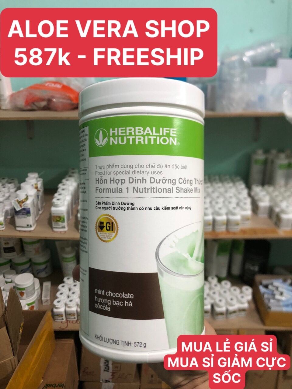 587k Mint Healthy Meal Powder Nutritional Mix Formula 1 572g