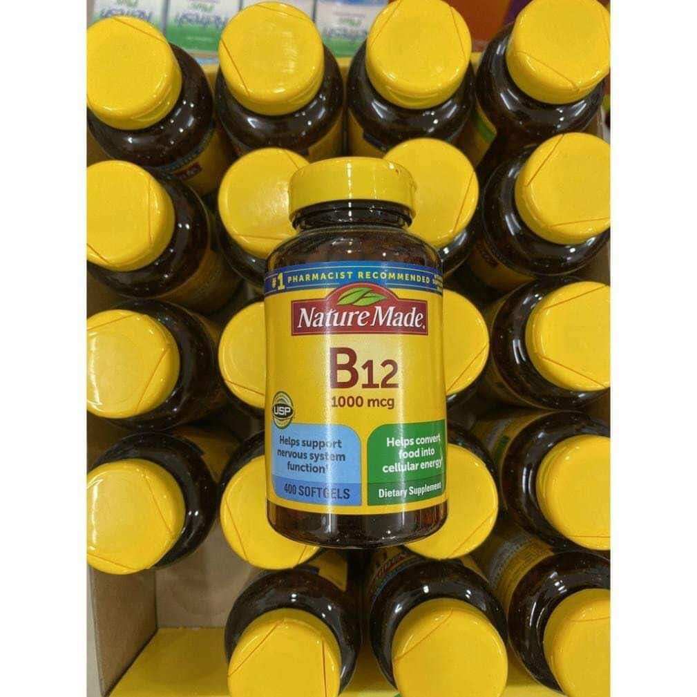Viên uống bổ sung vitamin b12 nature made