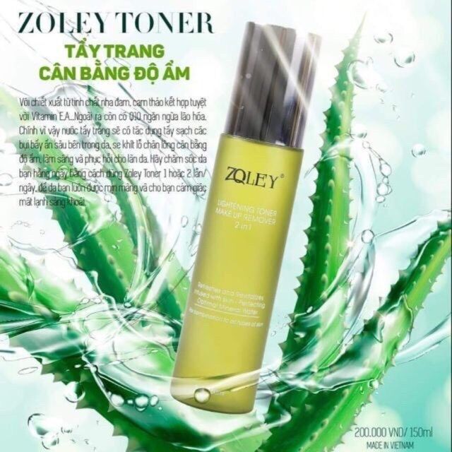 Nước Hoa Hồng Zoley - Whitening Toner