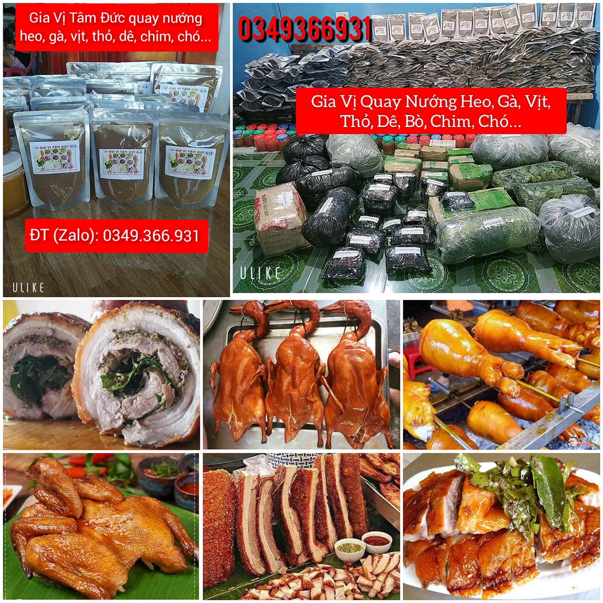 Gia Vị Heo Quay - Gia Vị Tâm Đức (250g)