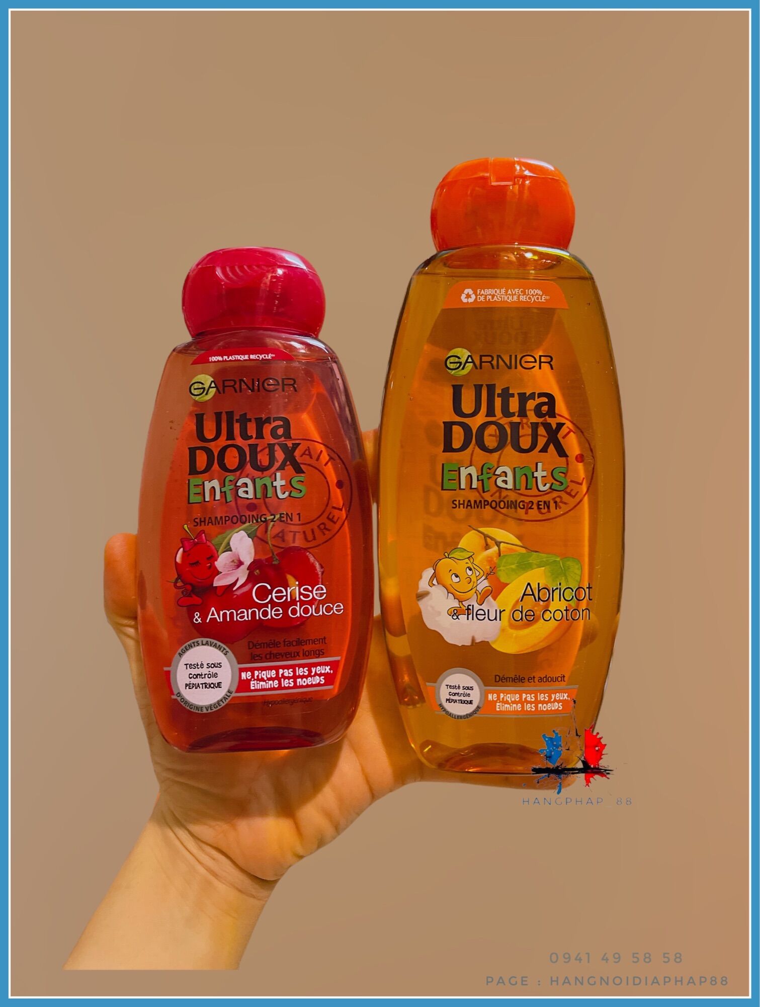 Dầu gội hương trái cây Garnier dành riêng cho bé từ 3 tuổi