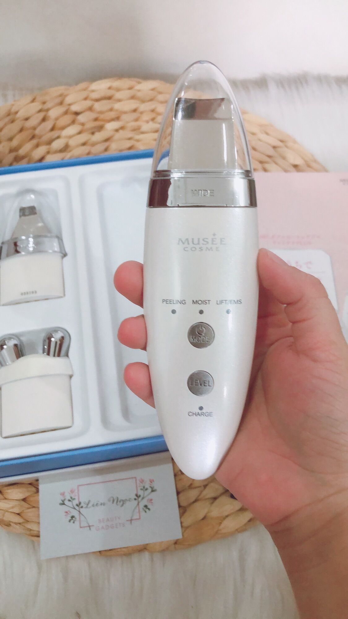 [HCM]Máy Peel Da Đẩy Dưỡng Nâng Cơ Yaman Musee Cosme