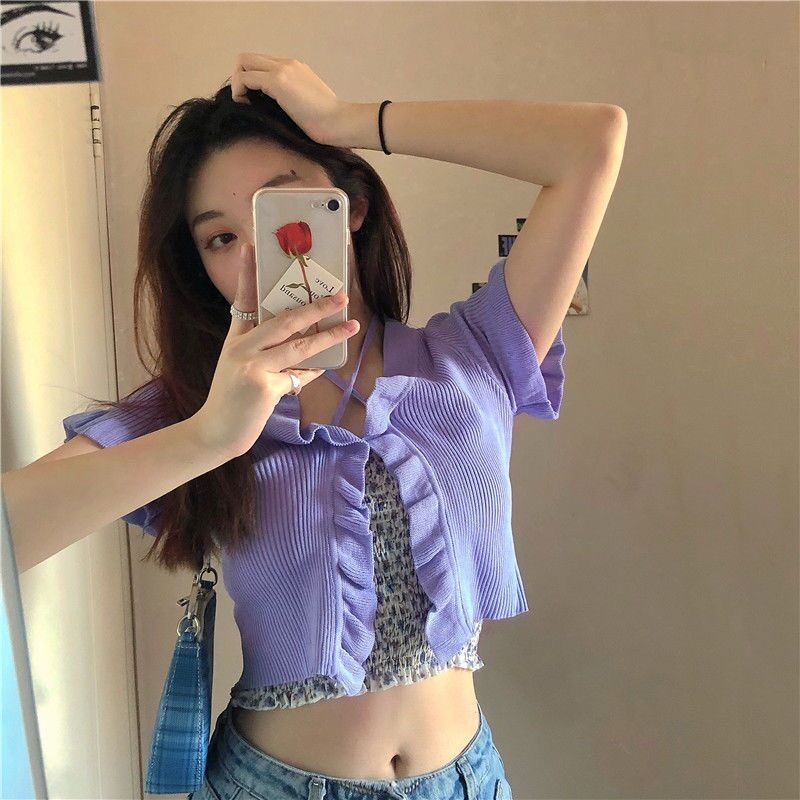 [HCM]ÁO KIỂU VIỀN BÈO CỘT DÂY