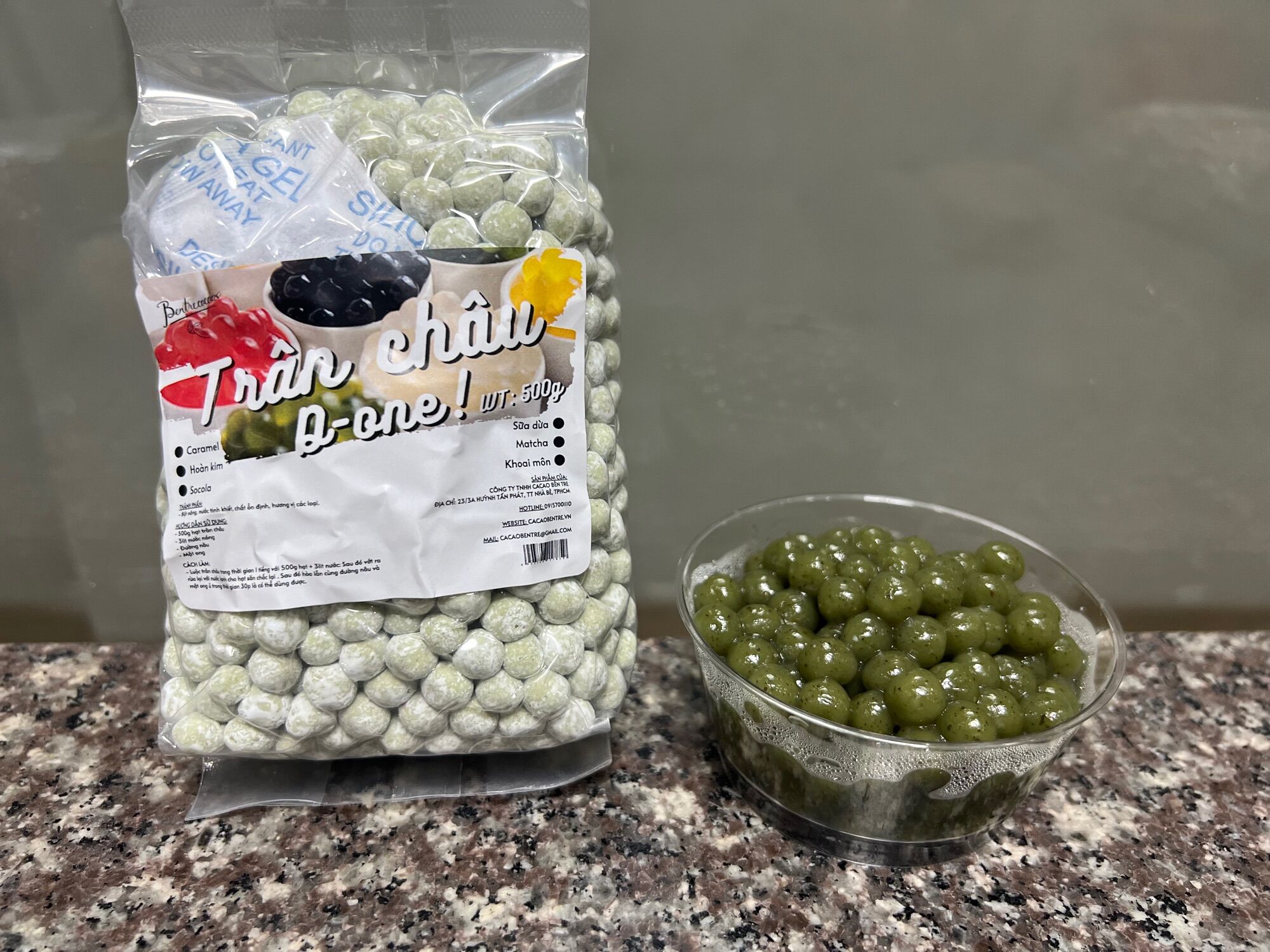 Trân châu mochi dẻo 6 vị ( 2,5kg)