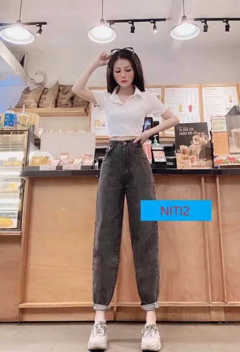 ♻️SET BAGGY XÁM NẮP + CROPTOP PETTER TRƠN