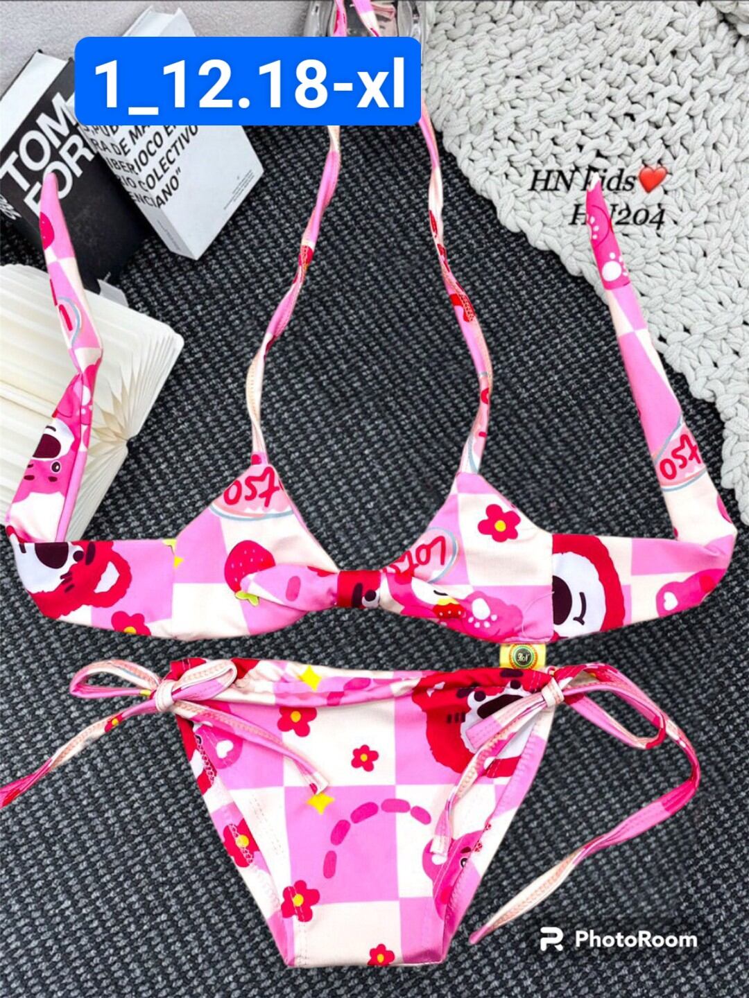 Bộ bikini 2 mảnh cho bé gái sexy 8-26kg