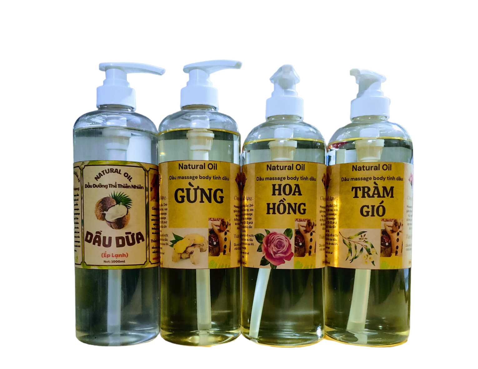 DẦU DỪA  massage body 1 lít