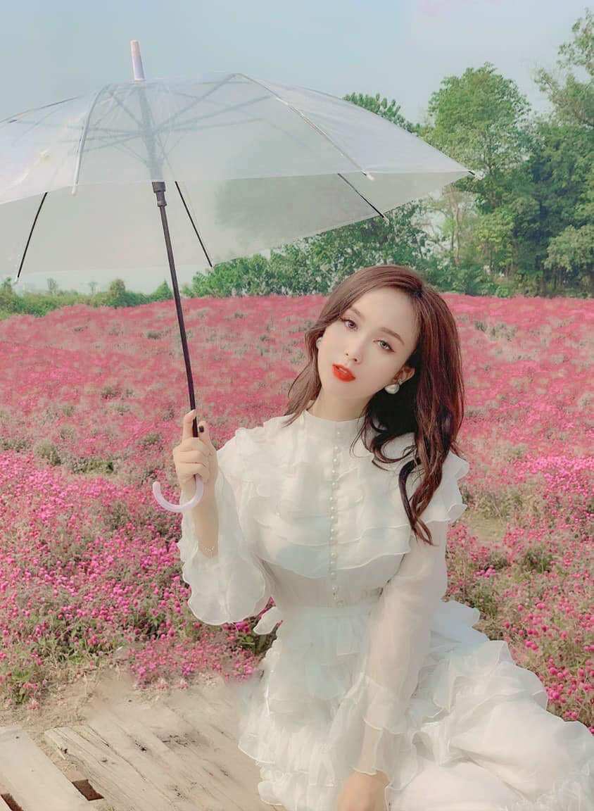 Váy maxi nhiều tầng siêu xinh