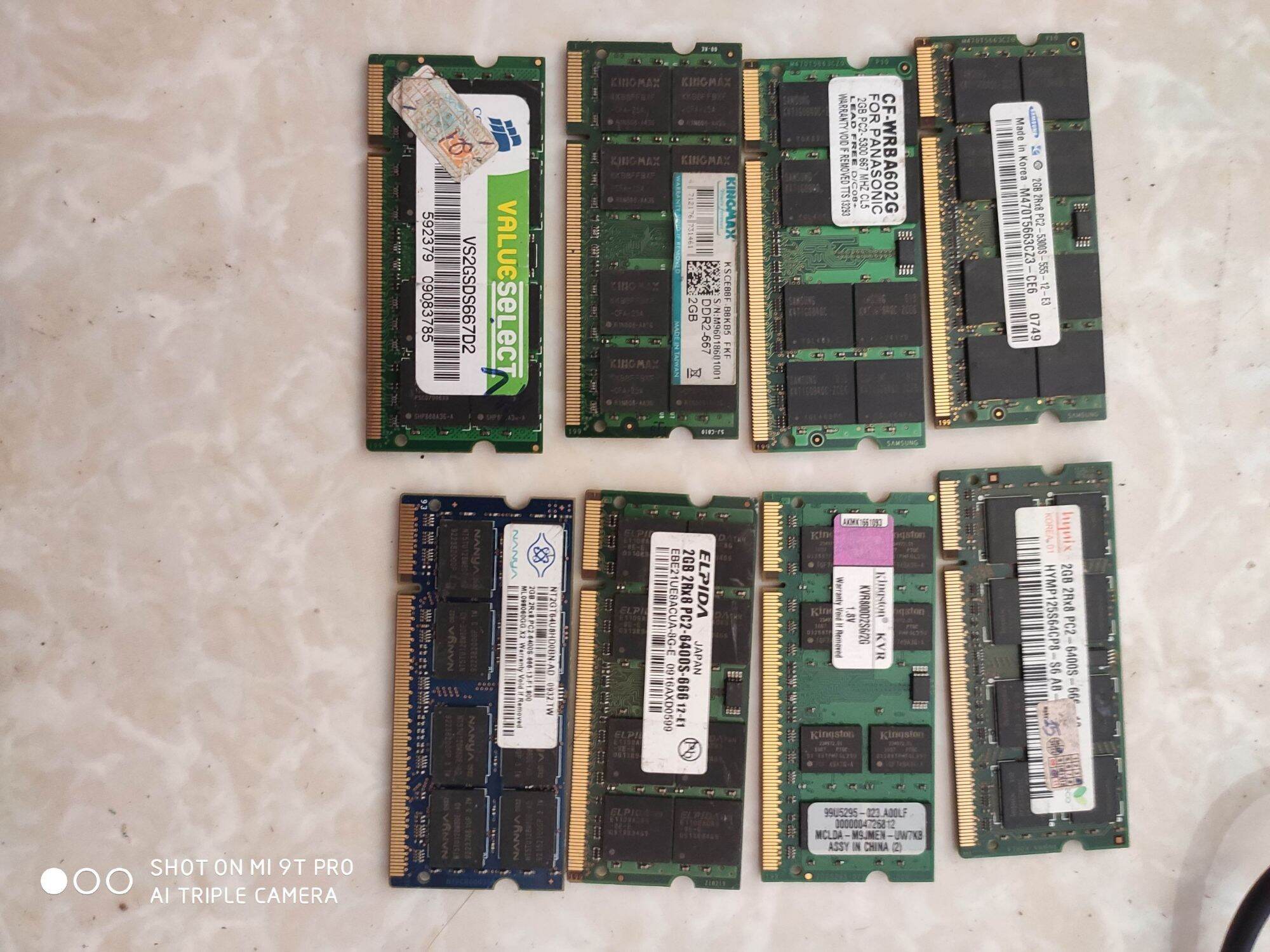 Ram laptop 2gb