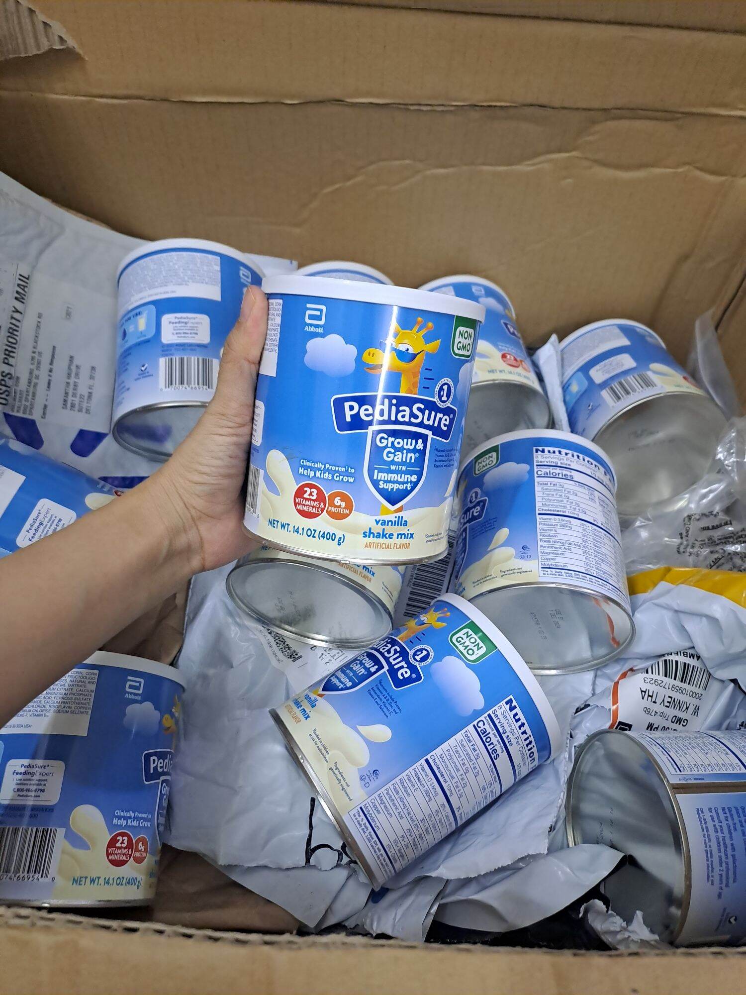 Sữa pediasure 400g. hàng nhập mỹ