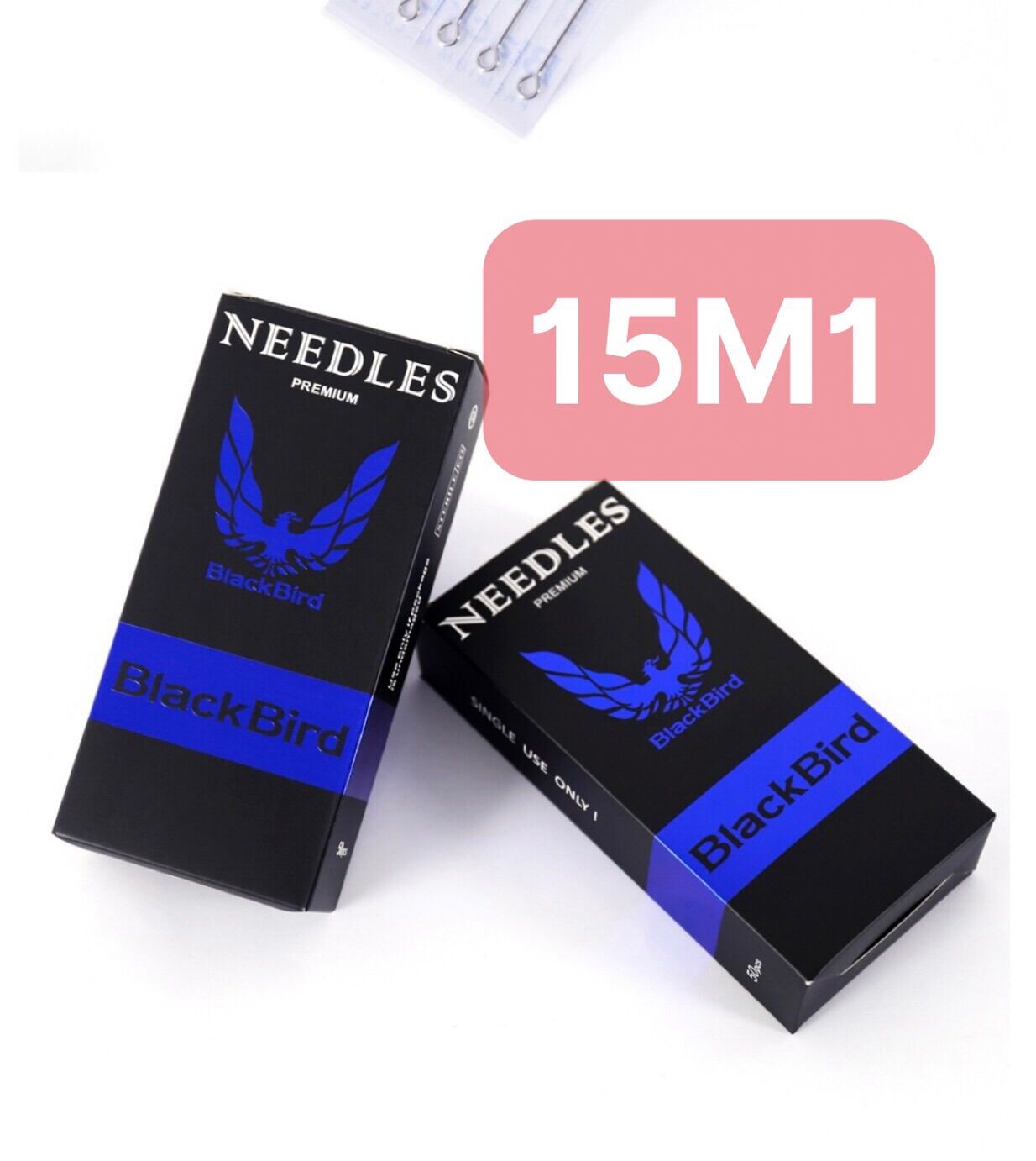 50 kim xăm 15M1 BlackBrid ngang đánh bóng không kèm ngòi