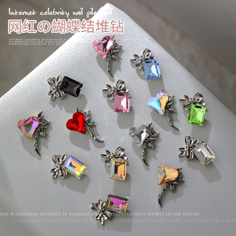 [ HÓT MỚI]  CHARM ĐÁ KHỐI K9 - CHARM NAIL