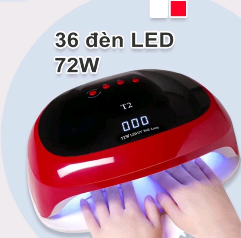 Máy hơ gel t2, 72w nhanh khô hơn x2