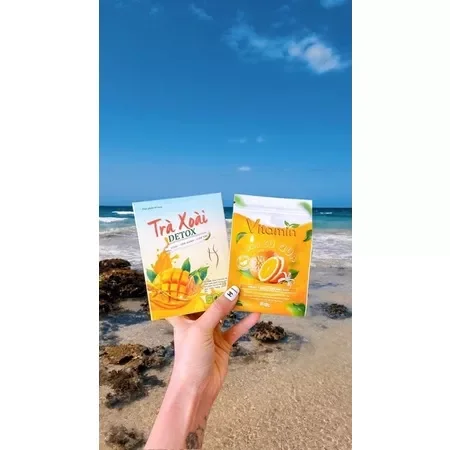 Trà kelly vị xoài hộp 12 gói x 7g