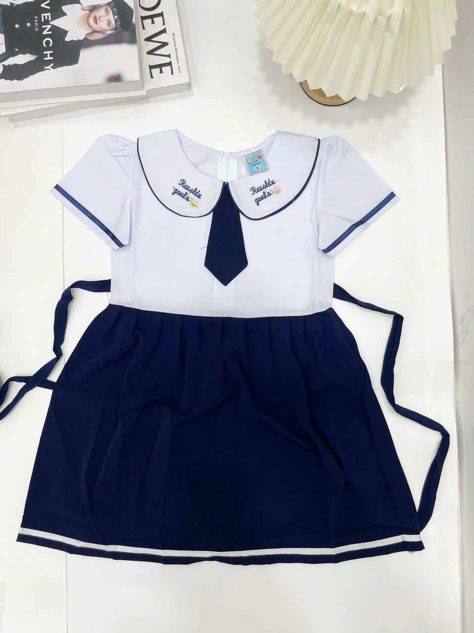 Váy đầm liền cấp 1 tiểu học 14-27 kg